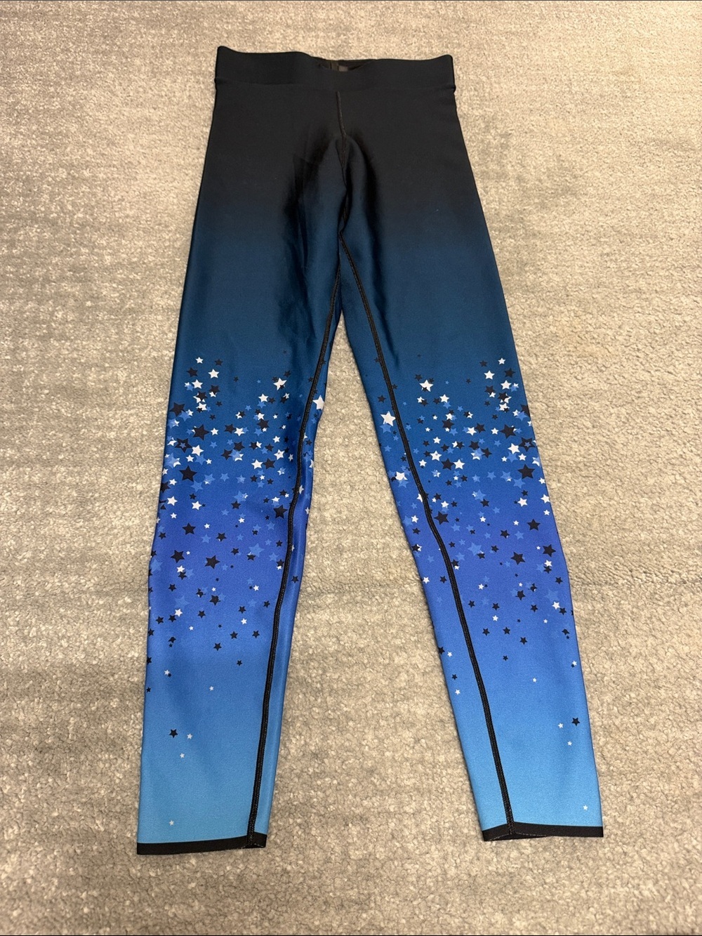 ultracor Blue Gradient Star Print Leggings